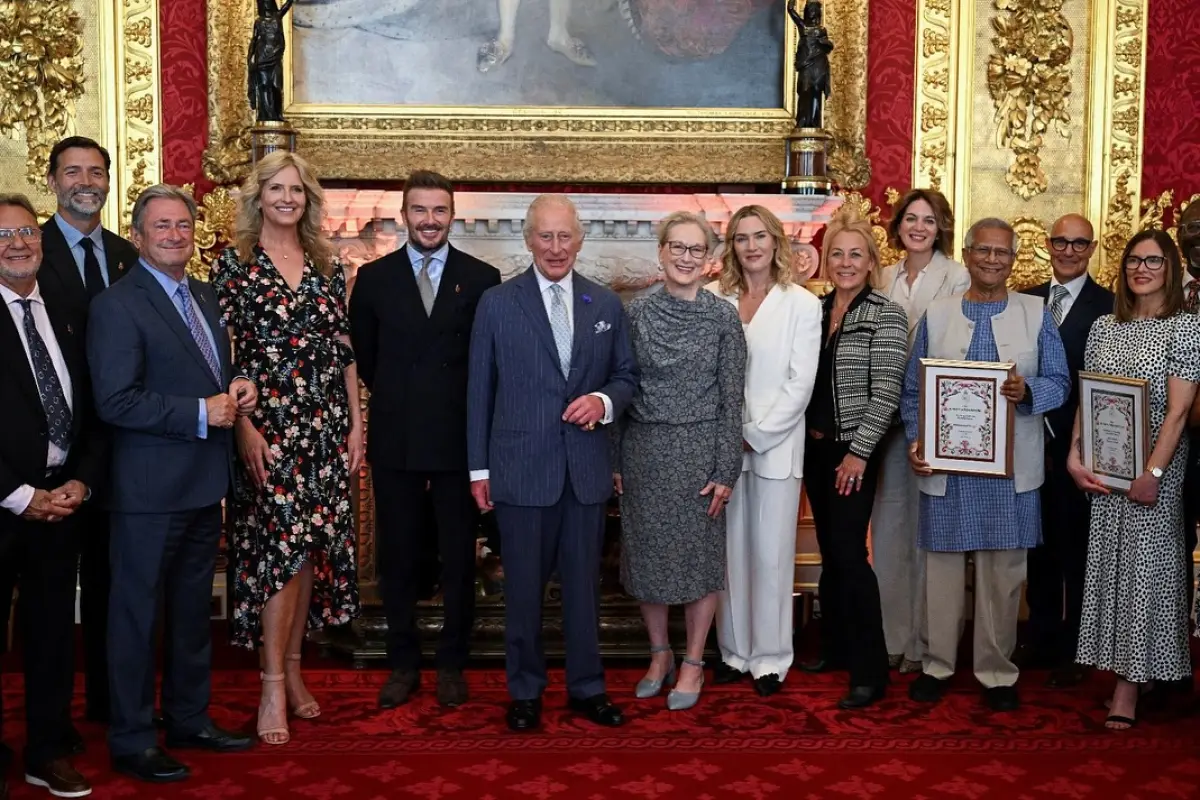 David Beckham recibe el título de caballero otorgado por el rey Carlos III - instagram @davidbeckham