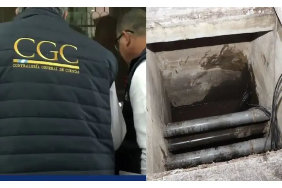 Personal de la Contraloría General de Cuentas verifica situación en el aeropuerto La Aurora., 