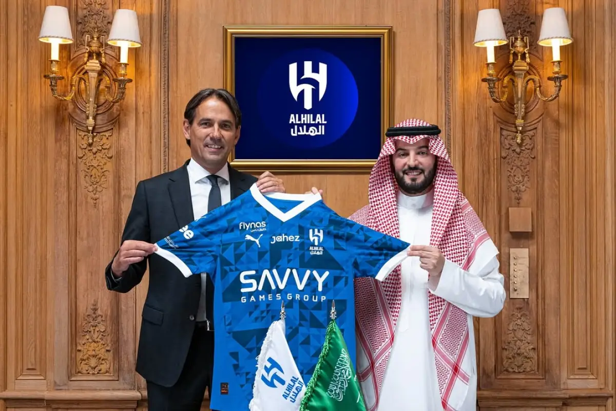 Simone Inzaghi, nuevo entrenador del Al Hilal - instagram @alhilal