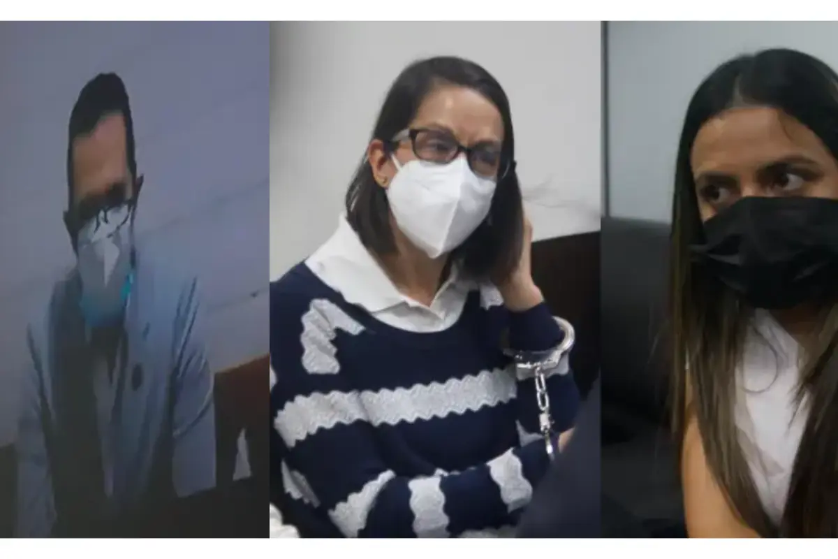 El doctor Kevin Malouf y sus colaboradoras, sindicados en el caso por la muerte de Floridalma Roque., 