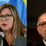 Los funcionarios colombianos Iván Velásquez y Luz Camargo. ,