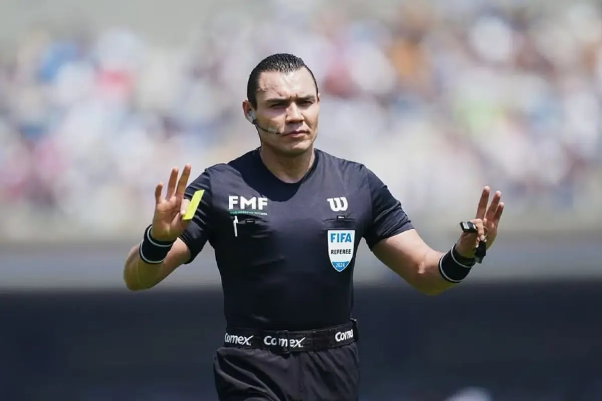 Marco "El Gato" Ortiz, árbitro del Guadalupe vs. Guatemala - instagram @gatillo_dgo