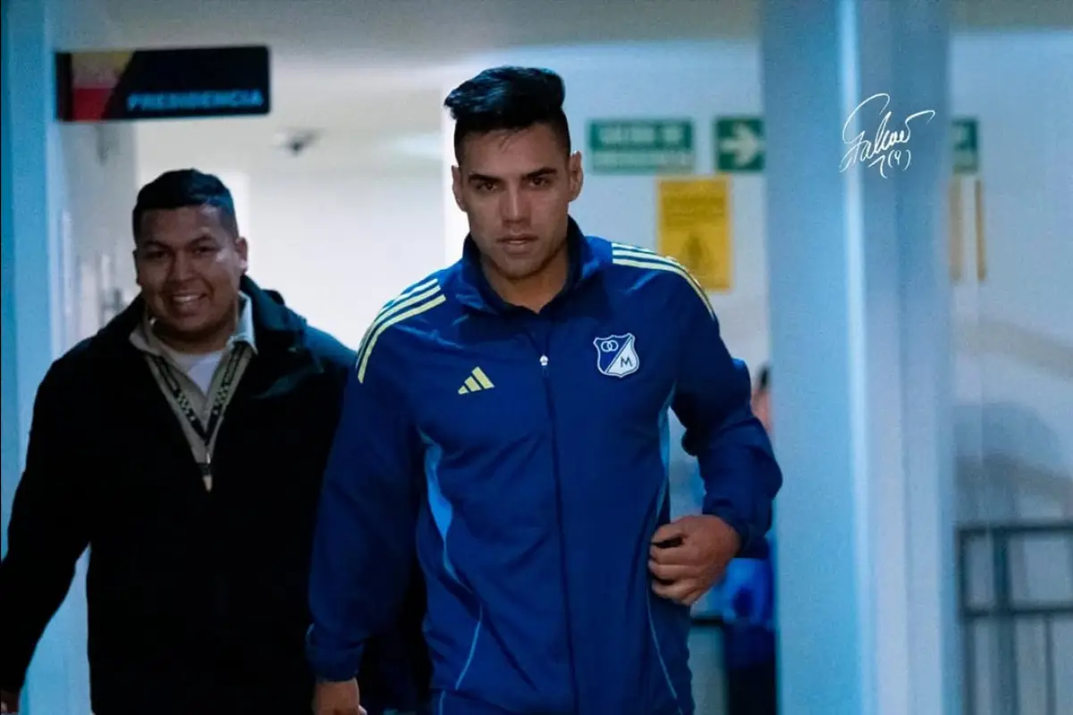 Radamel Falcao fue sancionado en Colombia - instagram @falcao