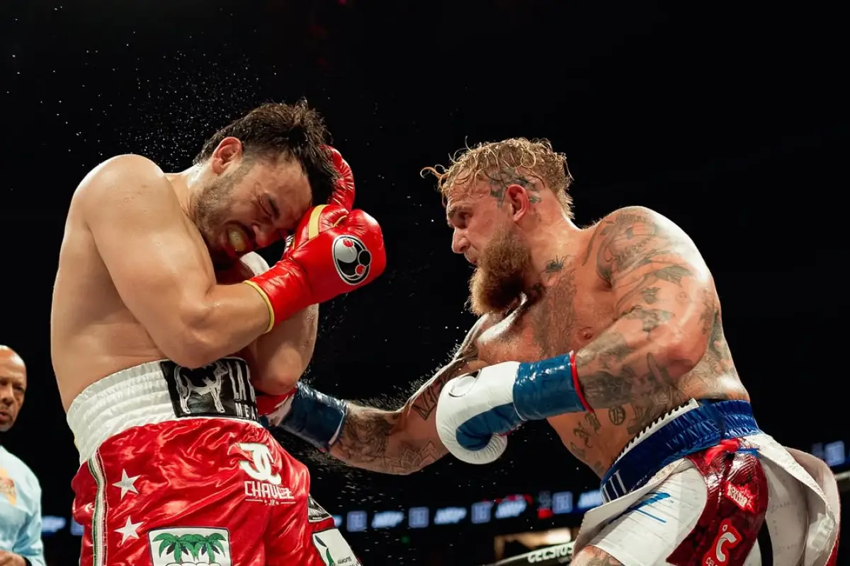 Jake Paul derrota por decisión unánime a Julio César Chávez Jr. - instagram @jakepaul