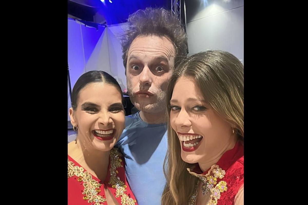 Lorna Cepeda y Natalia Ramírez brillan con famoso actor