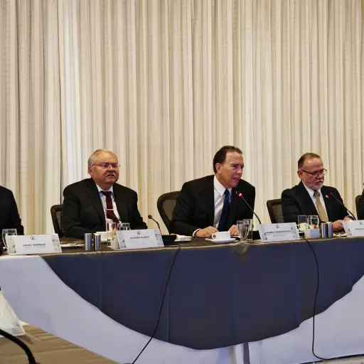 Las autoridades del Banguat brindaron detalles sobre distintos puntos de la economía nacional. ,Ángel Oliva/EU