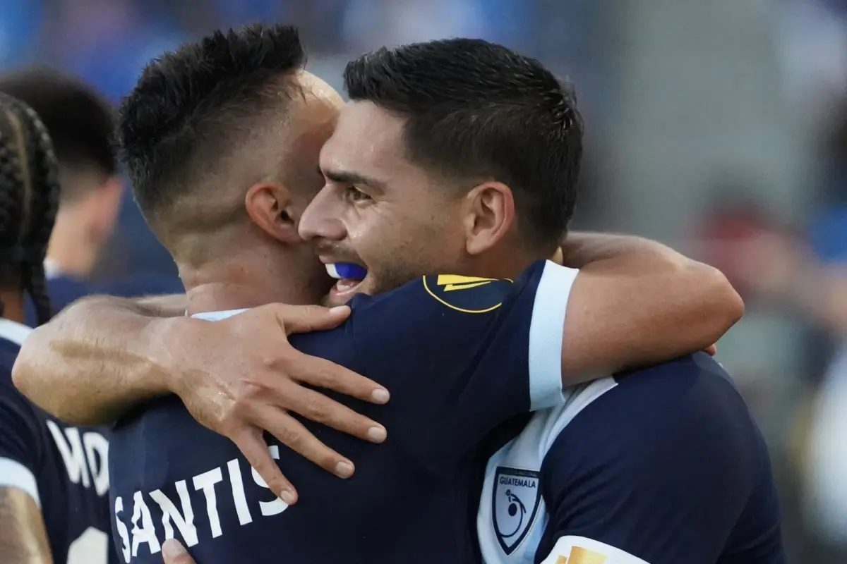 Celebración de Guatemala ante Jamaica - FFG