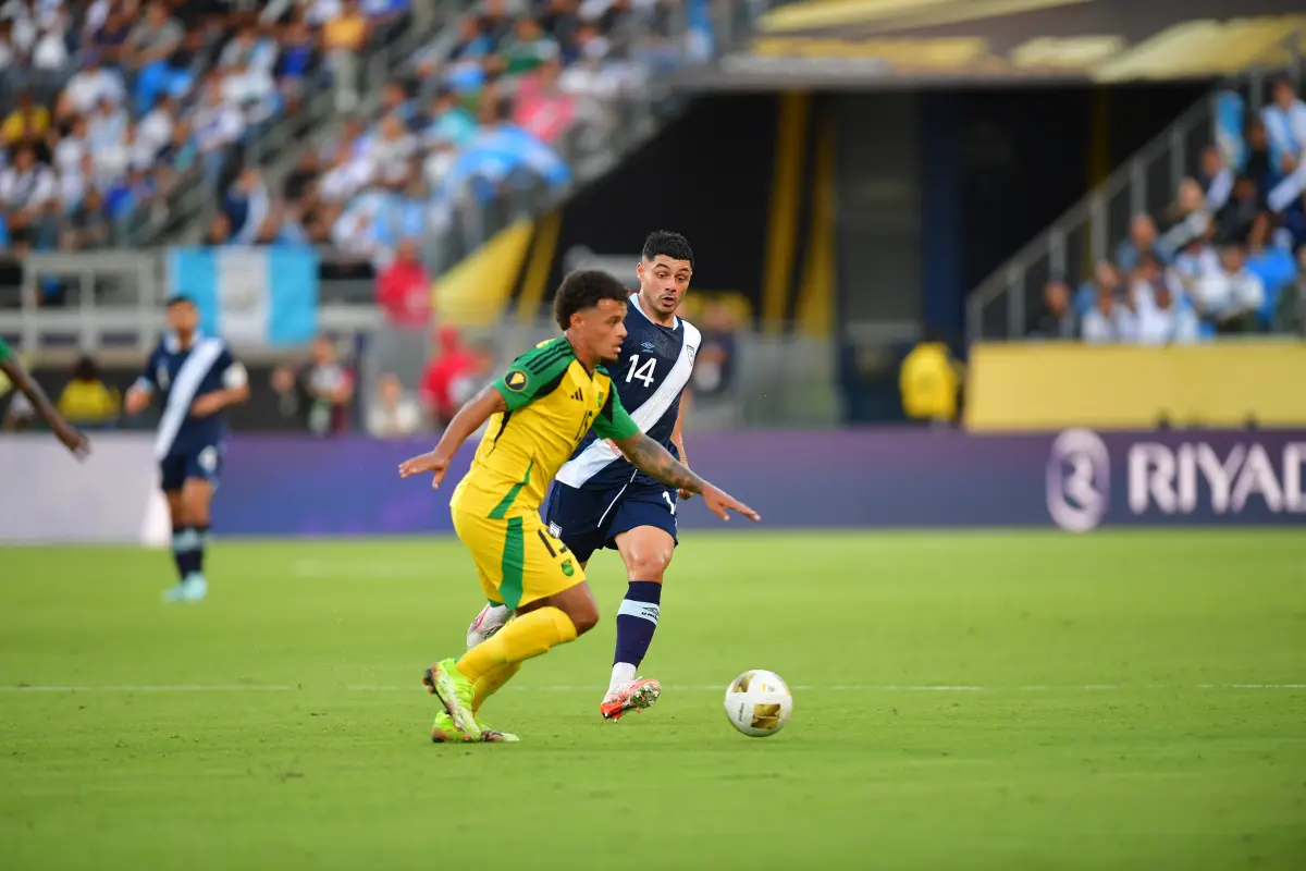Partido entre Jamaica y Guatemala por la Copa Oro 2025 - Concacaf