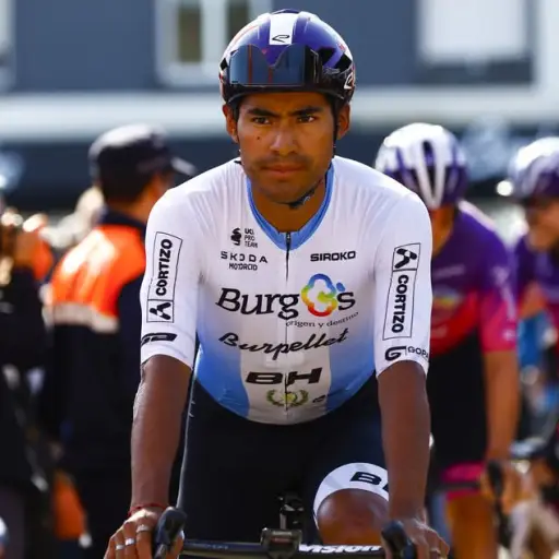 Sergio Chumil durante una competencia internacional 