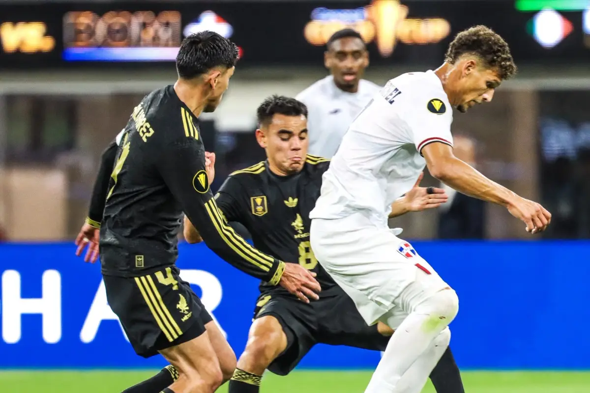 Partido entre México y República Dominicana por Copa Oro - Selección de República Dominicana