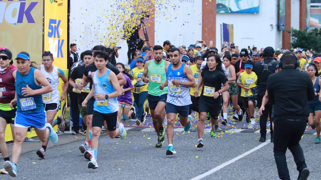 Santa Catarina Pinula vivió una jornada especial con la realización de la cuarta edición de la Carrera Familiar 5 y 10K | Alex Meoño
