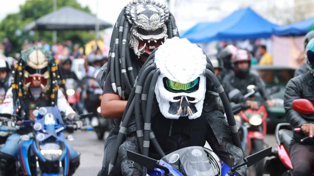 Celebran un Día del Padre motorizado en el Centro Histórico | Álex Meoño