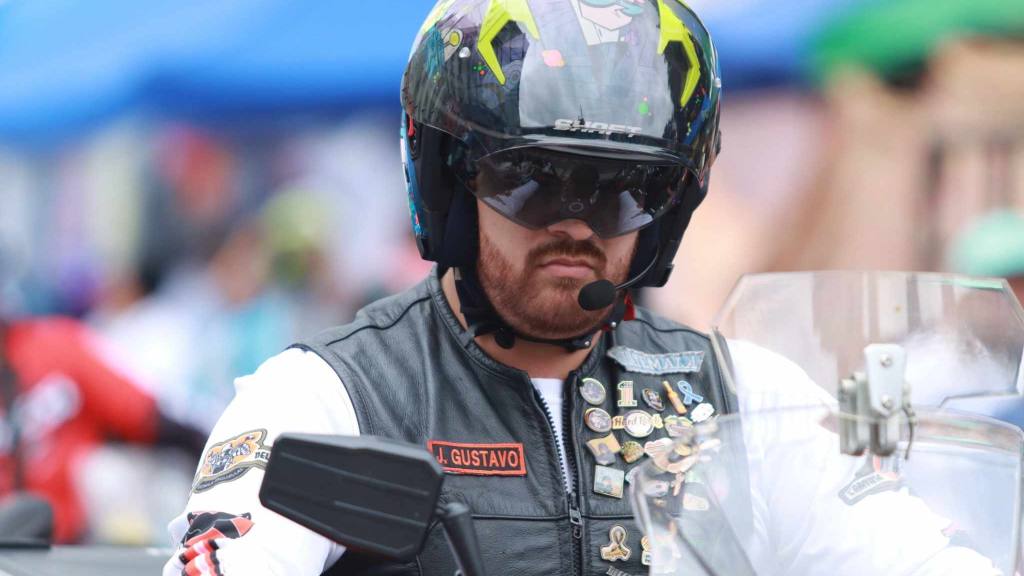 Celebran un Día del Padre motorizado en el Centro Histórico | Álex Meoño