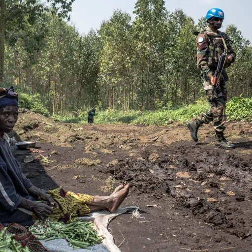 Imagen de archivo de cascos azules de la misión de paz de la ONU en la República Democrática del Congo (RDC) , EFE/ Patricia Martínez