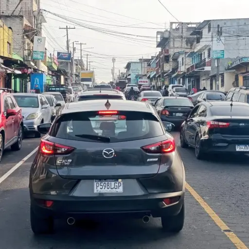 Tráfico en Villa Nueva ,PMT de Villa Nueva