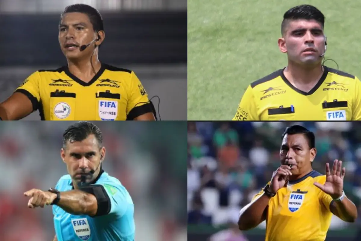 Árbitros de Guatemala para Copa Oro 2025 