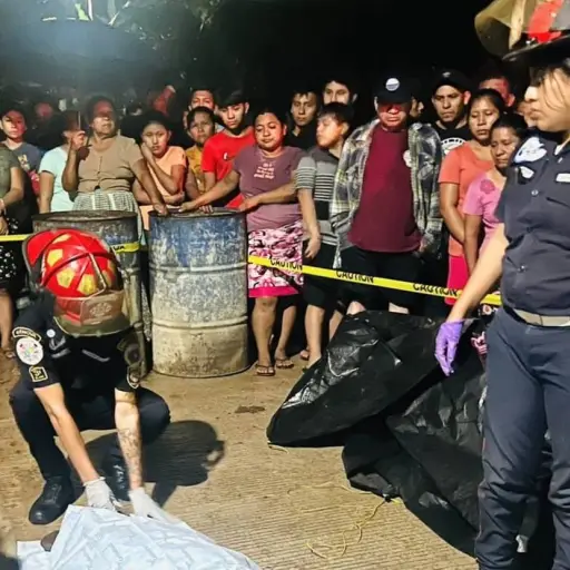 En el lugar del ataque se confirmó el fallecimiento del menor. ,Bomberos Municipales Departamentales