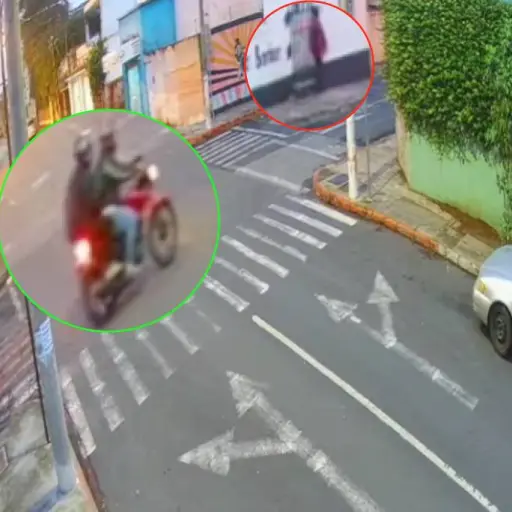  Vecinos denuncian repunte de robos en zona 2. ,Captura de pantalla video X.