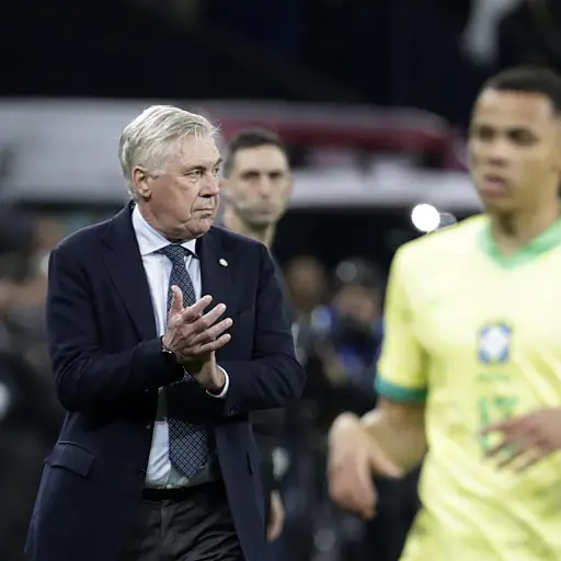 Carlo Ancelotti, técnico de Brasil - EFE
