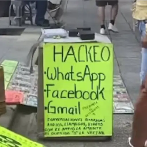 Puesto informal en Ciudad de México.  ,Redes sociales