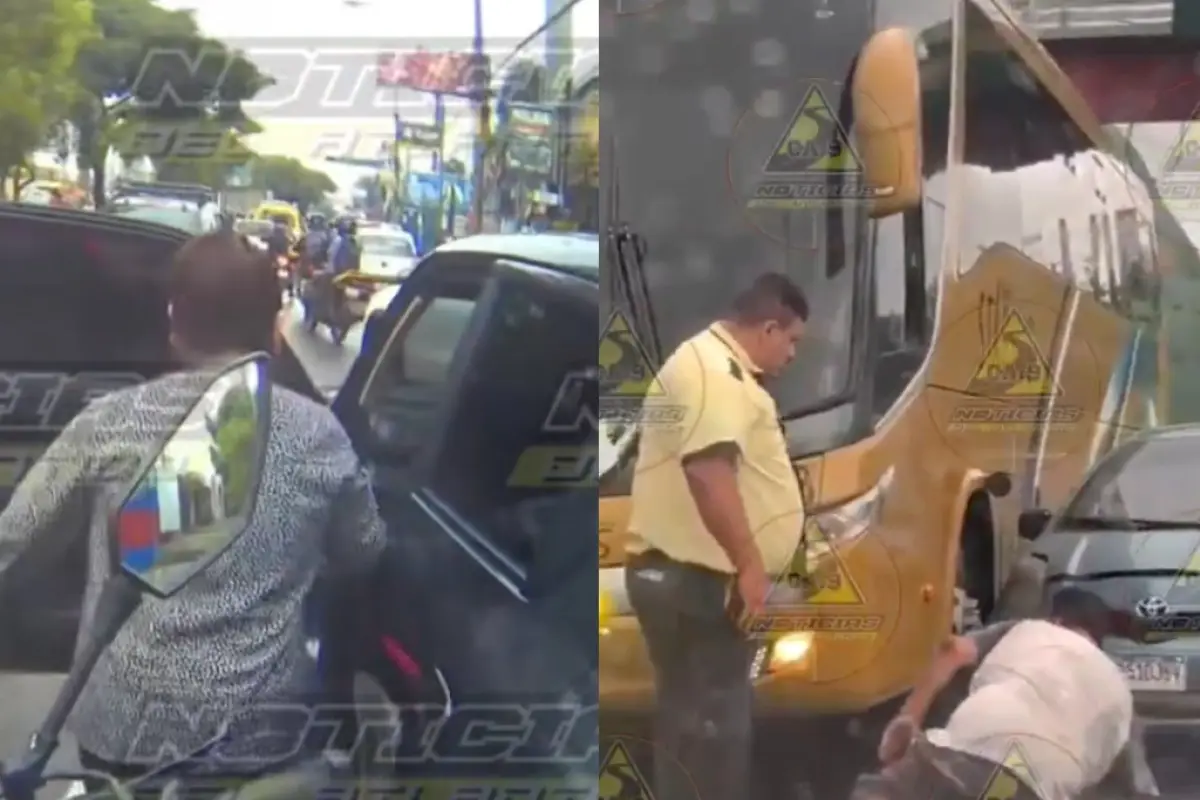 Enfrentamientos viales se vuelven virales en Ciudad de Guatemala., Redes sociales