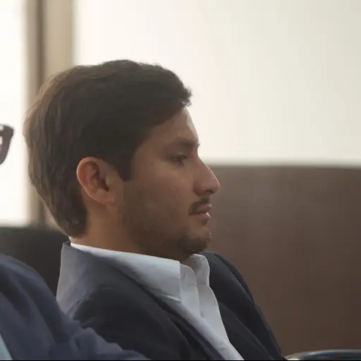 El abogado Eduardo Masaya, señalado en el caso Semilla, durante una audiencia. ,Omar Solís/Emisoras Unidas