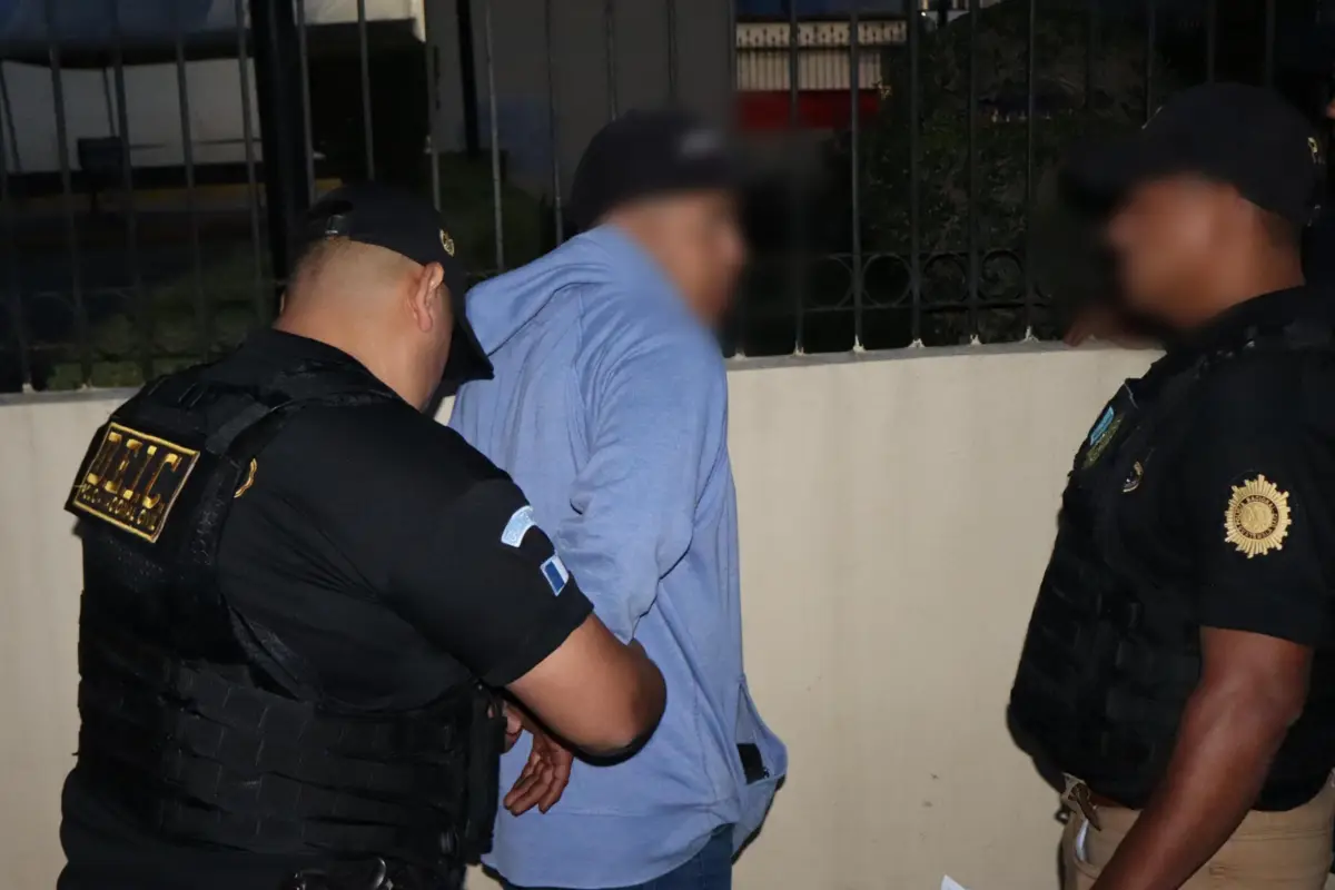 Wilder López, presunto implicado en la muerte de una mujer en un hotel de Quetzaltenango.