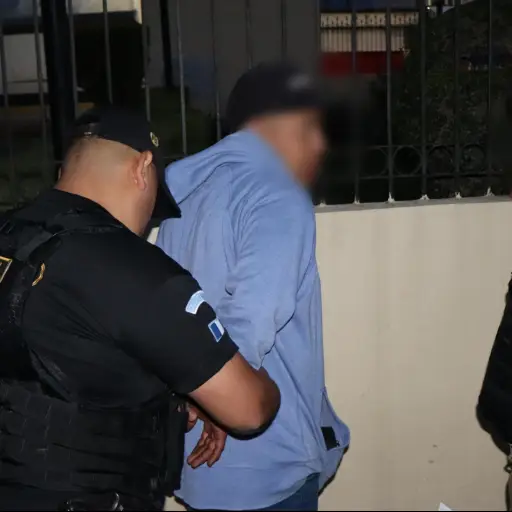 Wilder López, presunto implicado en la muerte de una mujer en un hotel de Quetzaltenango.