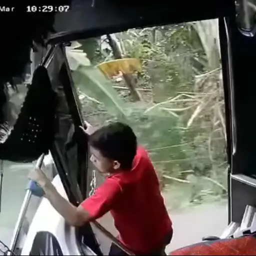 Fatal accidente en la ruta Interamericana  ,Captura de pantalla video X.