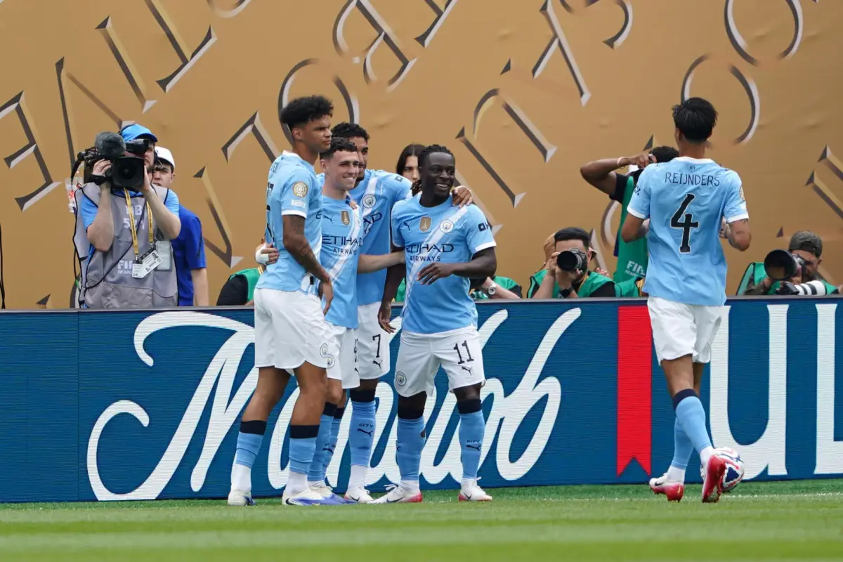 Celebración del Manchester City ante el Wydad AC en el Mundial de Clubes 2025 - EFE