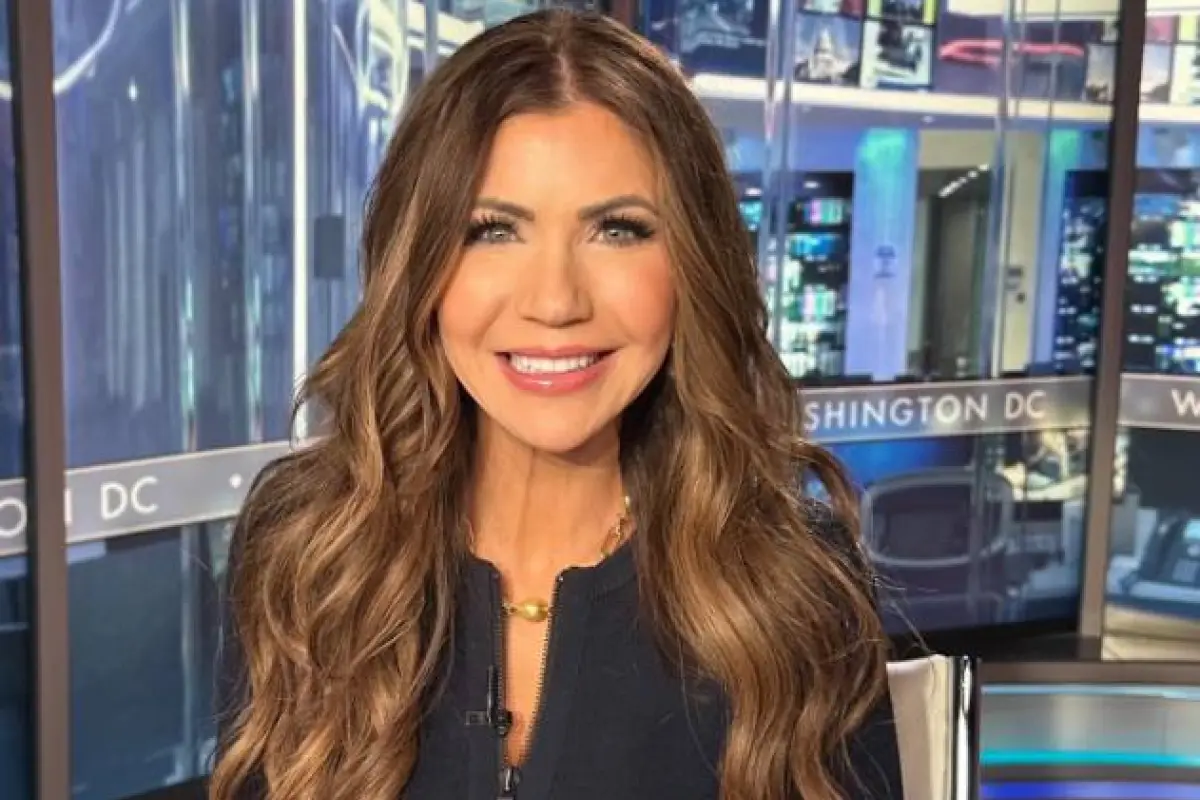 Kristi Noem, secretaria de Seguridad Nacional de EE. UU., Red social X