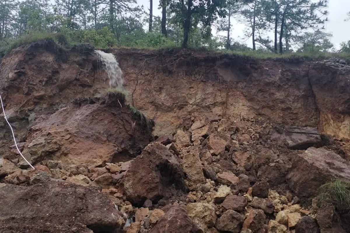 Saturación de suelo. , Conred