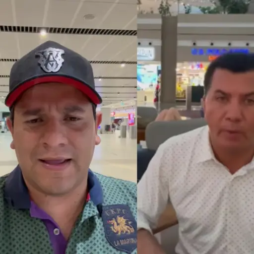 Alcaldes de Barberena y Puerto Barrios  ,Colage Befunky