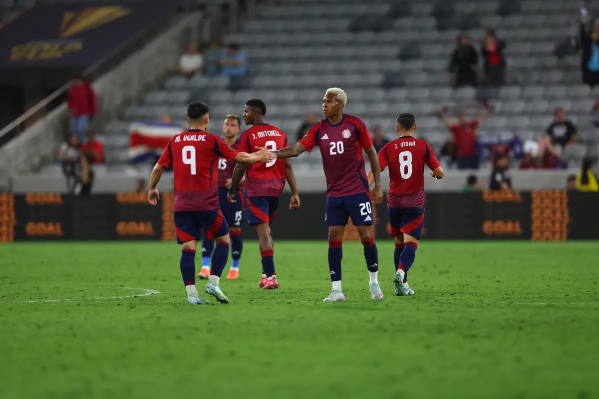 Celebración de Costa Rica - Concacaf