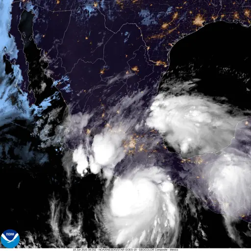 Huracán Erik se intensifica a categoría 4 antes de impactar en el sur de México ,EFE