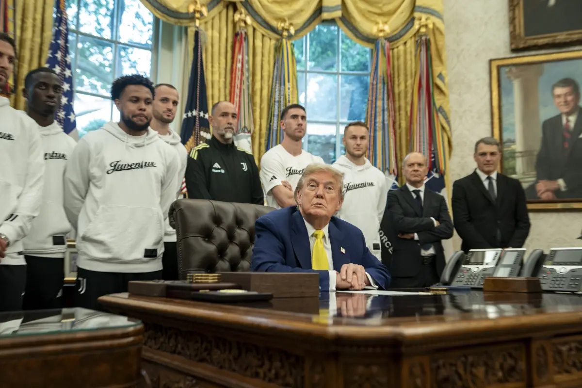 Sorpresa en el Juventus tras el encuentro con Trump en el que se habló de Irán y género