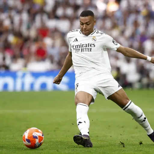 El delantero francés del Real Madrid Kylian Mbappé , EFE/ Daniel González