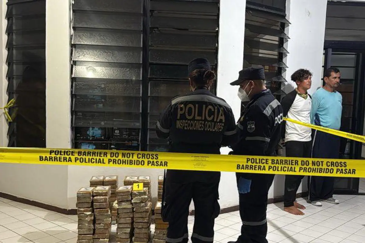 La droga tenía como destino Guatemala., Foto PNC El Salvador