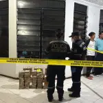 La droga tenía como destino Guatemala. ,Foto PNC El Salvador