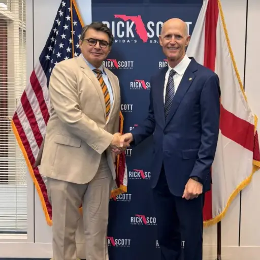 El embajador Beteta tuvo acercamientos con senadores estadounidenses. ,Minex