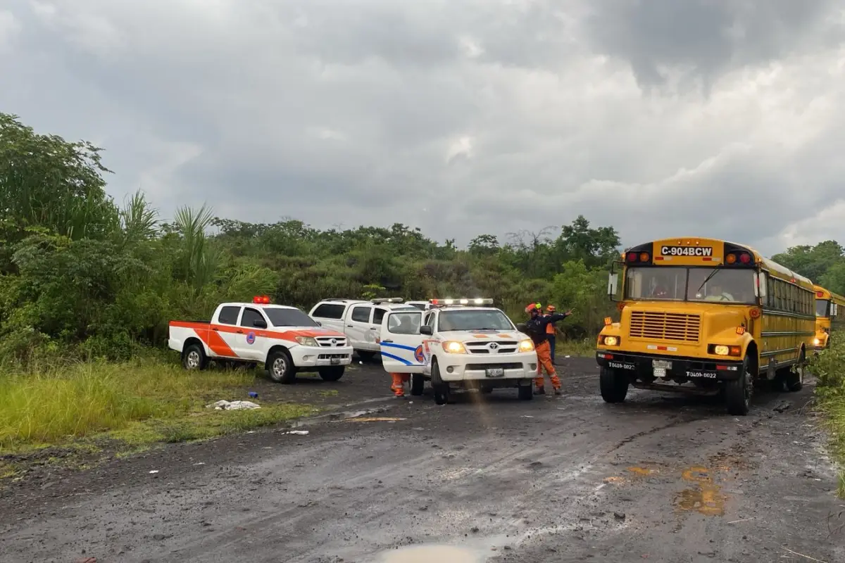 Después de la emergencia del volcán de Fuego, los albergados empezaron a regresar a sus viviendas. , Conred.