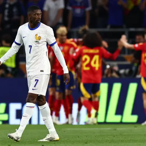 Ousmane Dembélé, futbolista de la Selección de Francia - EFE