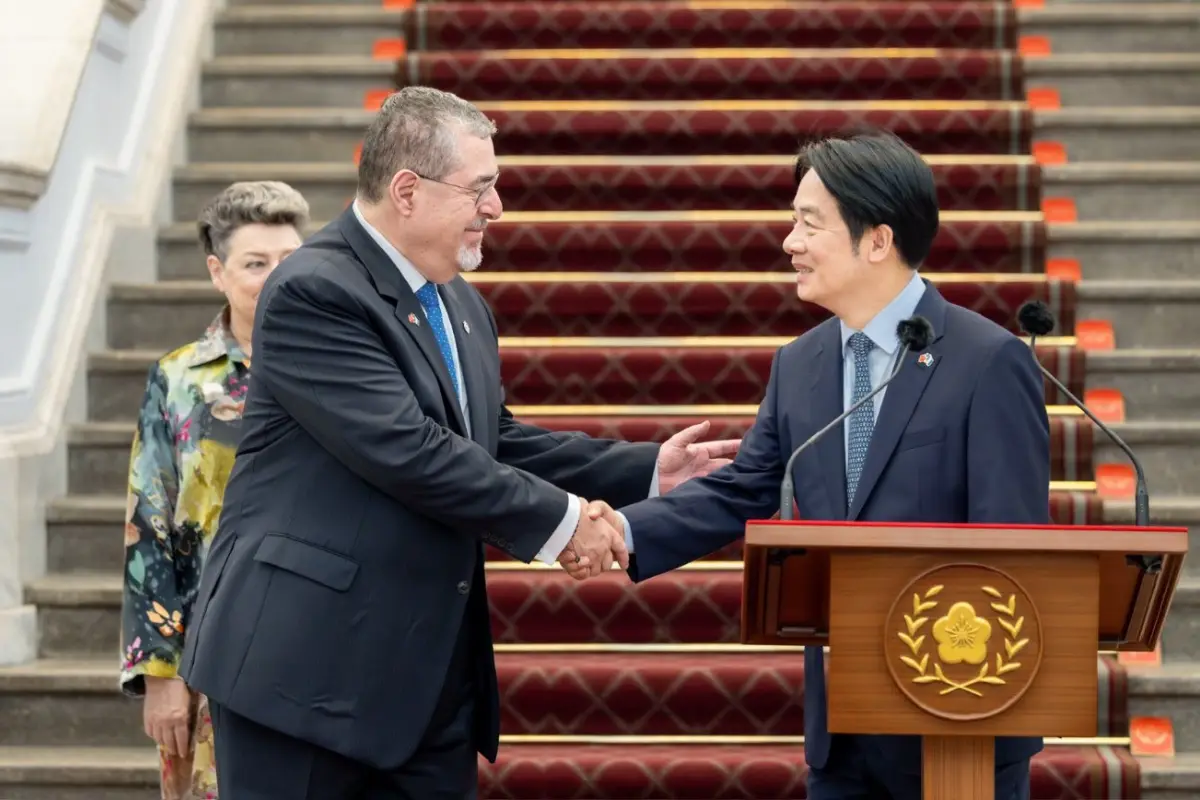 El presidente Bernardo Arévalo visitó Taiwán durante la semana pasada., Embajada de Taiwán en Guatemala.