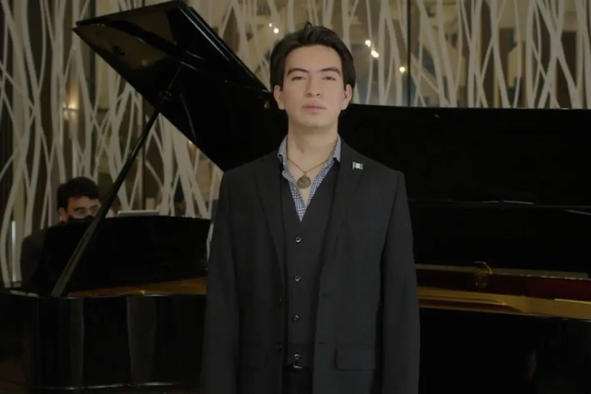 Fernando Castillo, rumbo al Coro Mundial, Captura de pantalla video Youtube.