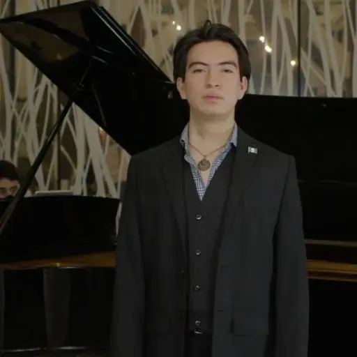 Fernando Castillo, rumbo al Coro Mundial ,Captura de pantalla video Youtube.