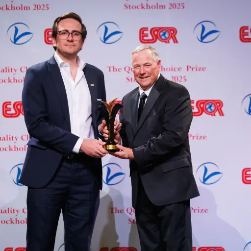 Reus Pharma fue galardonada con el Quality Choice Prize 2025, uniéndose a empresas como Janssen y Takeda en el exclusivo club de líderes mundiales en calidad e innovación farmacéutica. ,Cortesía