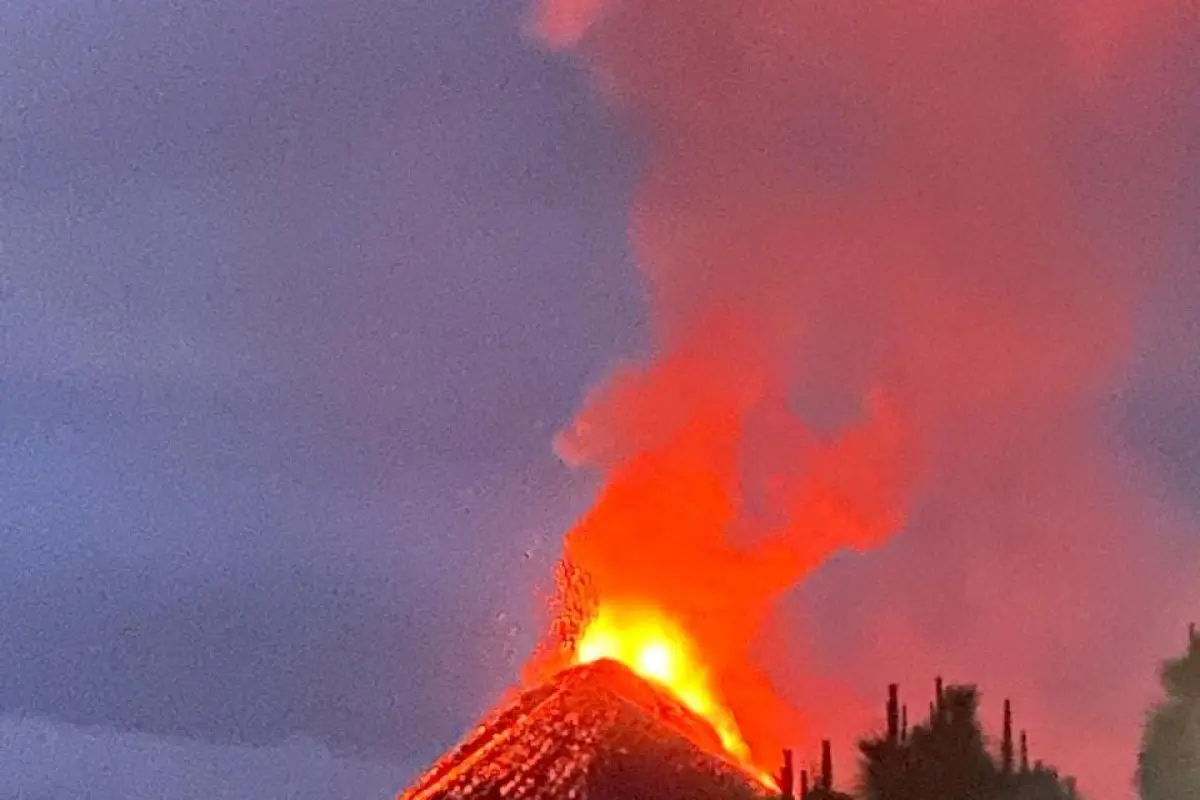 El volcán de Fuego aumentó su actividad a partir de este miércoles. , Foto Conred