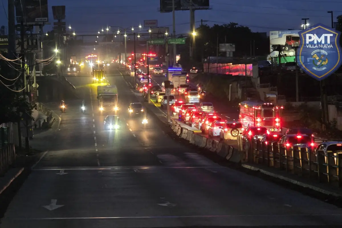 Habilitan paso puente km 17.5 ruta al Pacífico, PMT de Villa Nueva
