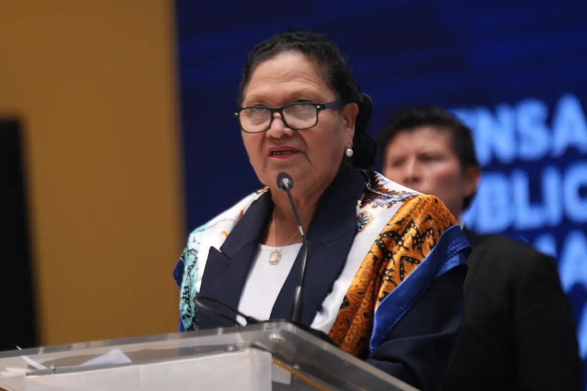 La fiscal general de Guatemala, Consuelo Porras.