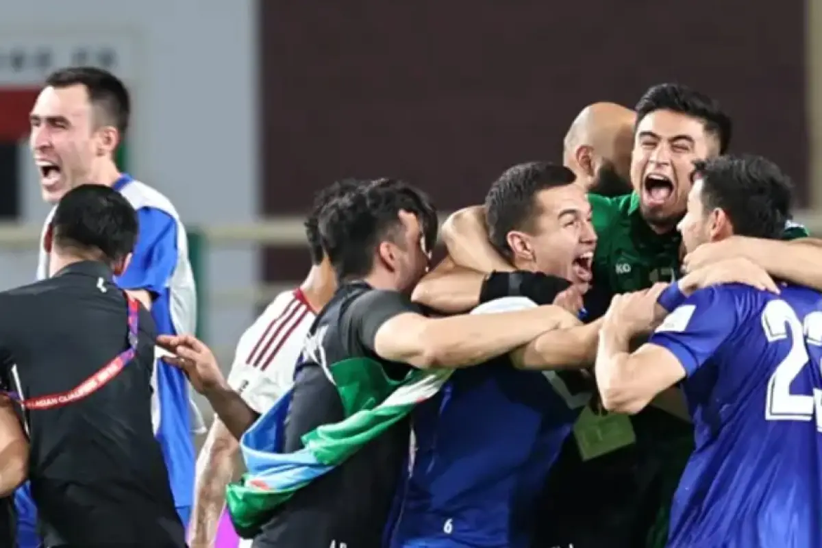 Uzbekistán clasifica al Mundial 2026 tras empatar ante Emiratos Árabes Unidos 